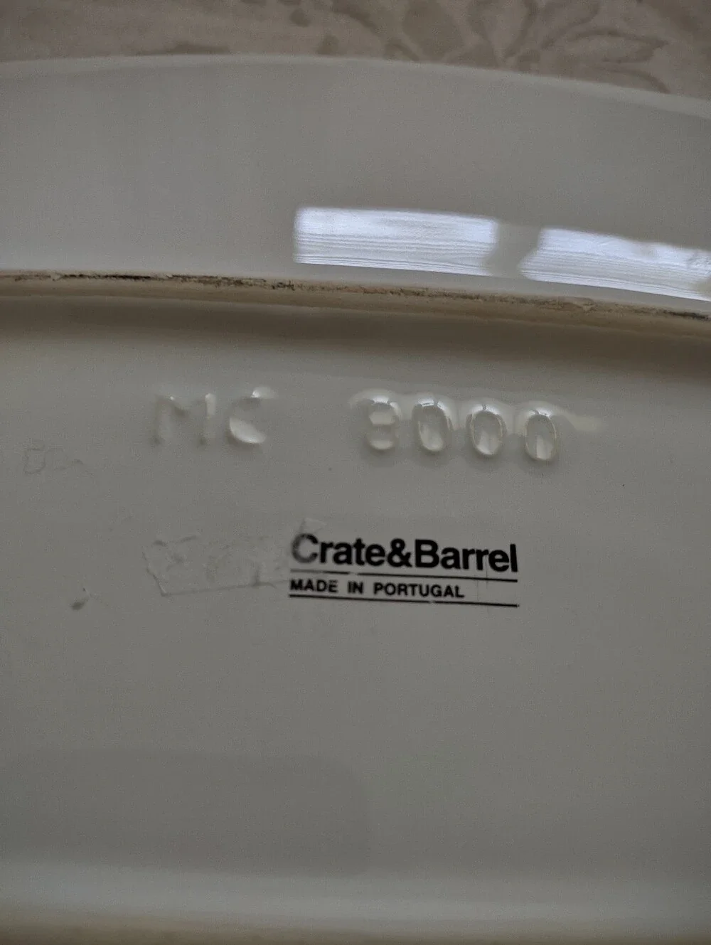 Crate&Barrel made portugal